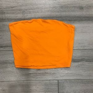 Orange Garage Tube Top